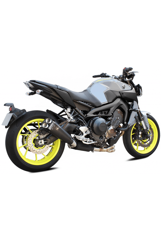 Línea completa Ixrace M9 BLACK para Yamaha MT 09 WY6980B Fgmotostore