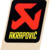 Akrapovic STICKER AKRAPOVIC VERT 60