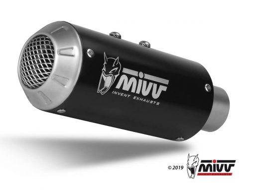 Silencioso MIVV MK3 Inox Negro