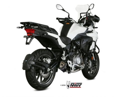 Escape MIVV Delta Race Black para Benelli TRK 502 17-20 - E.003.LDRB