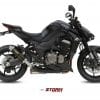 2 Silenciosos Storm GP black Kawasaki Z1000 14-19 - 74.K.039.LXSB