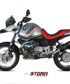 Silencioso STORM Oval Inox Negro BMW R 1150 GS 99-03 - 74.B.015.LX2B