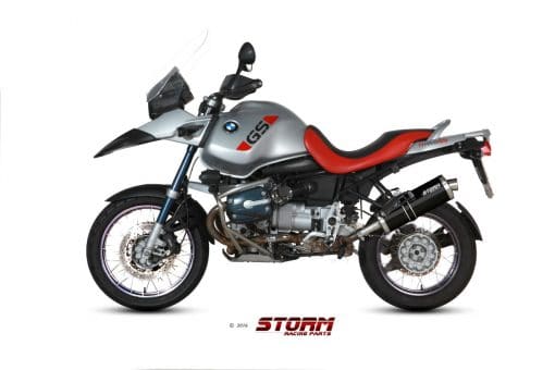 Silencioso STORM Oval Inox Negro BMW R 1150 GS 99-03 - 74.B.015.LX2B