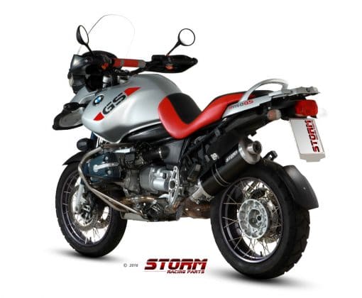 Silencioso STORM Oval Inox Negro BMW R 1150 GS 99-03 - 74.B.015.LX2B