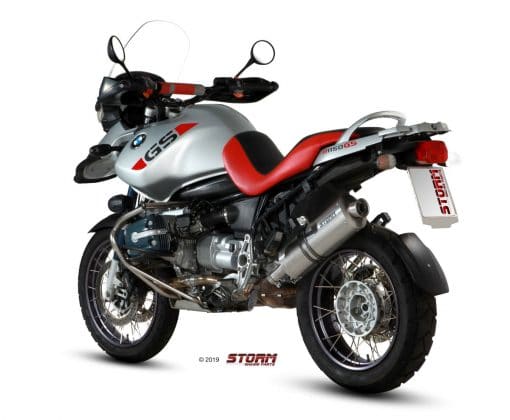 Silencioso STORM Oval Inox BMW R 1150 GS 99-03 - 74.B.015.LX2