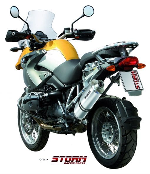 Silencioso STORM Oval Inox BMW R 1200 GS 04-07 - 74.B.002.LX2