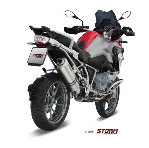 Silencioso STORM Oval inox BMW R1200GS/Adventure 13-18 - 74.B.016.LX2