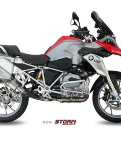 Silencioso STORM Oval inox BMW R1200GS/Adventure 13-18 - 74.B.016.LX2