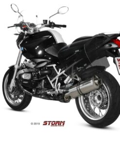 Silencioso STORM Oval Inox BMW R 1200 R 11-14 - 74.B.028.LX2