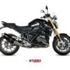 Silencioso STORM Oval Inox Negro BMW R 1200 R/RS 15-19 - 74.B.026.LX2B