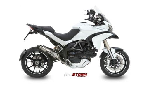 Silencioso STORM GP Inox Ducati Multistrada 1200 10-14 - 74.D.027.LXS