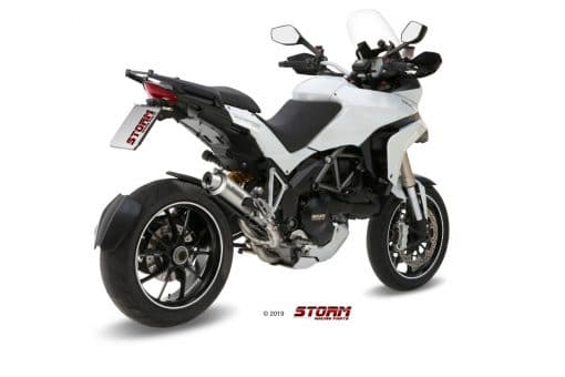 Silencioso STORM GP Inox Ducati Multistrada 1200 10-14 - 74.D.027.LXS