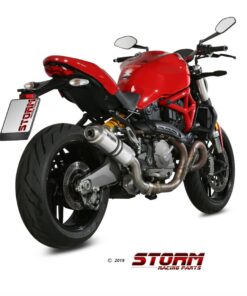 Silencioso STORM GP Inox Ducati Monster 821 18-19 - 74.D.041.LXS