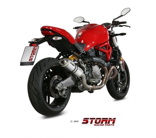 Silencioso STORM GP Inox Ducati Monster 821 18-19 - 74.D.041.LXS