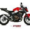 Silencioso Storm GP Inox Honda CB500F 2019 - H.075.LXS