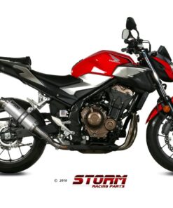 Silencioso Storm GP Inox Honda CB500F 2019 - H.075.LXS