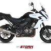 Silencioso Storm Oval inox Kawasaki Versys 1000 15-18 - 74.K.040.LX2