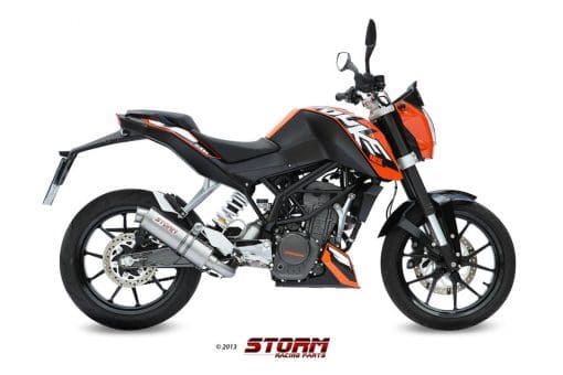 Sistema completo STORM GP Inox KTM Duke 125 11-16 - 74.KT.009.LXS