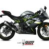 Silencioso MIVV Delta Race Inox Negro Kawasaki Ninja 125 19-20 - K.048.LDRB