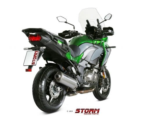 Silencioso Storm Oval inox Kawasaki Versys 1000 2019 - 74.K.049.LX2