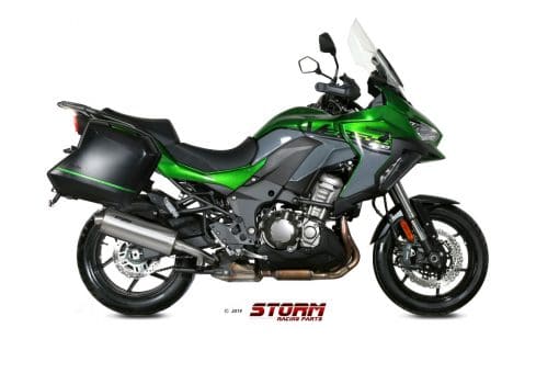 Silencioso Storm Oval inox Kawasaki Versys 1000 2019 - 74.K.049.LX2