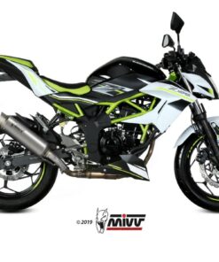 Silencioso MIVV GP Pro Titanio Kawasaki Z 125 2019 - K.048.L6P