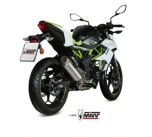 Silencioso MIVV GP Pro Titanio Kawasaki Z 125 2019 - K.048.L6P