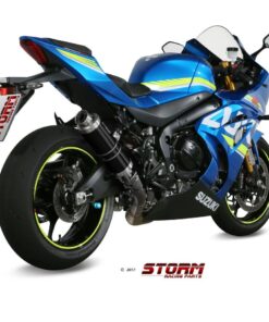 Silencioso Storm GP Inox Negro Suzuki GSX-R 1000 17-19 - 74.S.050.LXSB