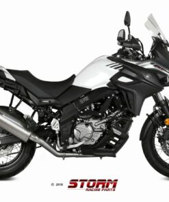 Silencioso Storm Oval Inox Suzuki DL V-STROM 1000 14-19 - 74.S.042.LX2