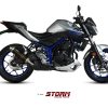 Silencioso Storm GP Inox Negro Yamaha MT-03 16-19 - 74.Y.055.LXSB