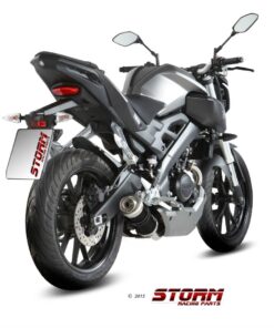 Sistema completo Storm GP Inox Negro Yamaha MT-125 15-19 - 74.Y.047.LXSB