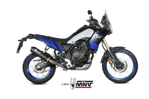 Silencioso MIVV Oval carbono con tapa de carbono Yamaha Tenere 700 2019 - Y.064.L3C