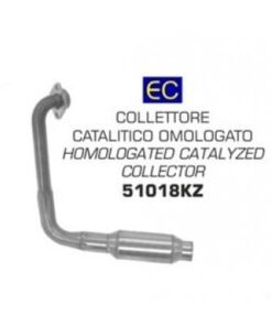 Colector catalizado Arrow Yamaha YZF-R125 19-20 - 51018KZ