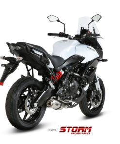 Full system Storm Oval inox Kawasaki Versys 650 15-19 - 74.K.041.LX1