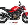 Silencioso Storm GP Black Honda CB500F 16-18 - 74.H.062.LXSB