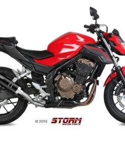 Silencioso Storm GP Black Honda CB500F 16-18 - 74.H.062.LXSB