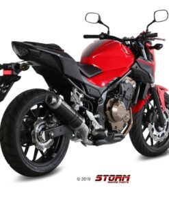 Silencioso Storm GP Black Honda CB500F 16-18 - 74.H.062.LXSB