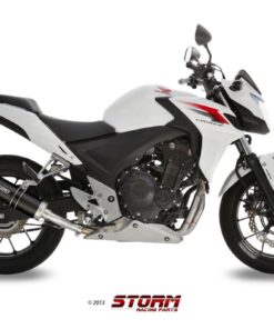 Silencioso Storm GP Black Honda CB500F/X 13-15 - 74.H.051.LXSB