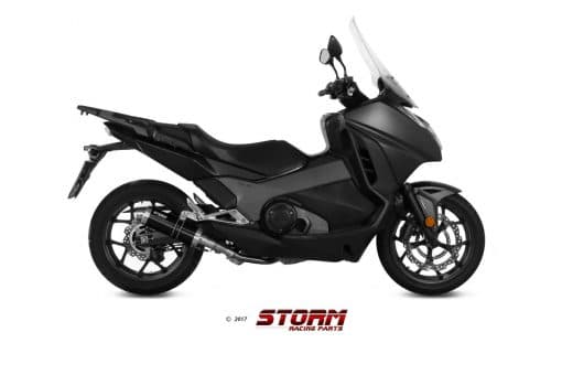 Silencioso Storm GP Black Honda Integra 750 16-19 - 74.H.065.LXSB