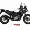 Silencioso Storm GP Black Suzuki DL V-Strom 650 17-19 - 74.S.049.LX2B