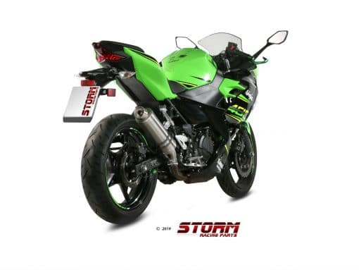 Silencioso Storm GP inox Kawasaki Ninja 400 18-20 - 74.K.047.LXS