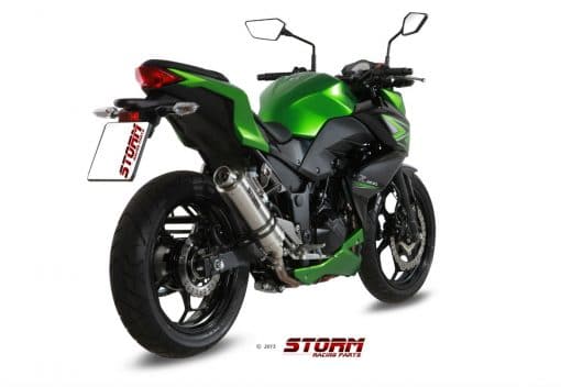 Silencioso Storm GP inox Kawasaki Z300 15-16 - 74.K.038.LXS