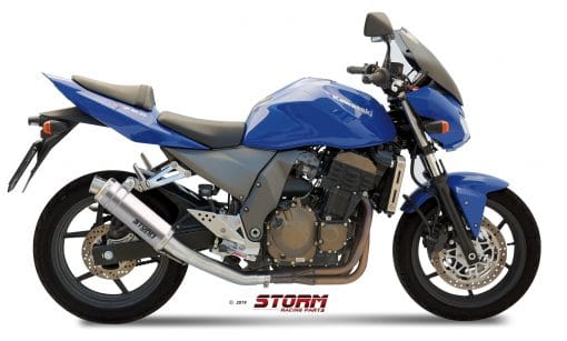 Silencioso Storm GP inox Kawasaki Z750 04-06 - 74.K.011.LXS