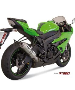 Silencioso Storm GP inox Kawasaki ZX-6R 09-16 - 74.K.022.LXS