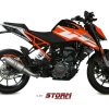 Silencioso Storm GP inox KTM Duke 125 17-19 - 74.KT.019.LXS