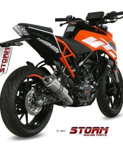 Silencioso Storm GP inox KTM Duke 125 17-19 - 74.KT.019.LXS