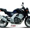 Silencioso Storm Oval inox Kawasaki Z750 07-14 - 74.K.018.LX2