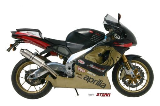 Silencioso STORM GP Inox Aprilia RSV 1000 98-03 - 74.A.001.LXS