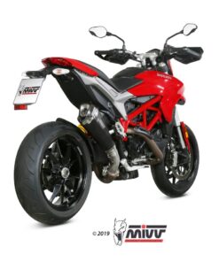 Silencioso MIVV Delta Race Inox Negro Ducati Hypermotard 939 16-18 - D.043.LDRB