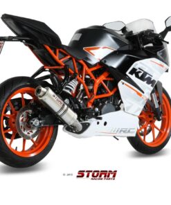 Sistema completo STORM GP Inox KTM RC 390 14-16 - 74.KT.015.LXS